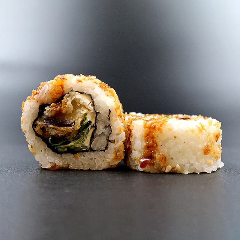 Yasai Tempura sushi